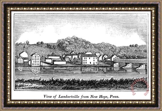 Others New Jersey, 1844 Framed Print