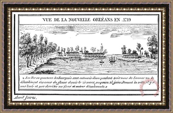 Others New Orleans, 1719 Framed Print