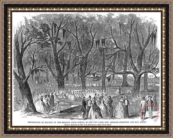 Others New Orleans: City Park Framed Print