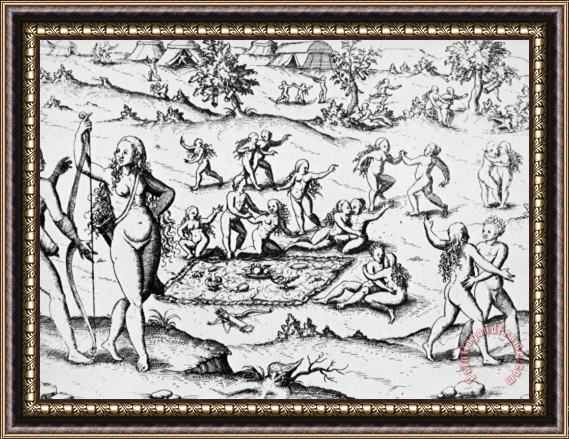 Others New World: Amazons, 1599 Framed Print