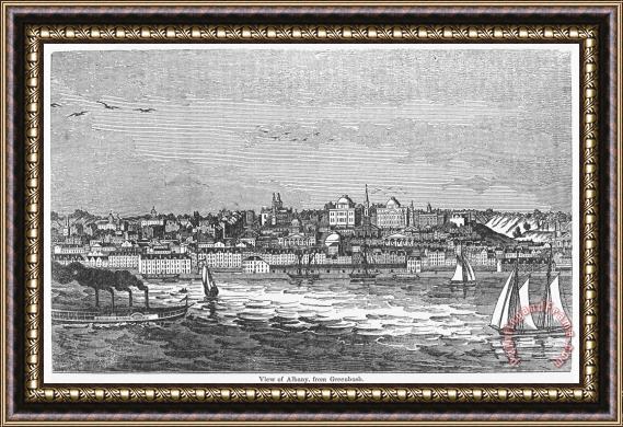 Others New York: Albany, 1847 Framed Print