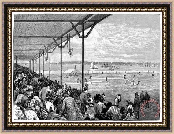 Others New York: Baseball, 1886 Framed Painting