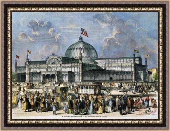 Others New York Crystal Palace Framed Print