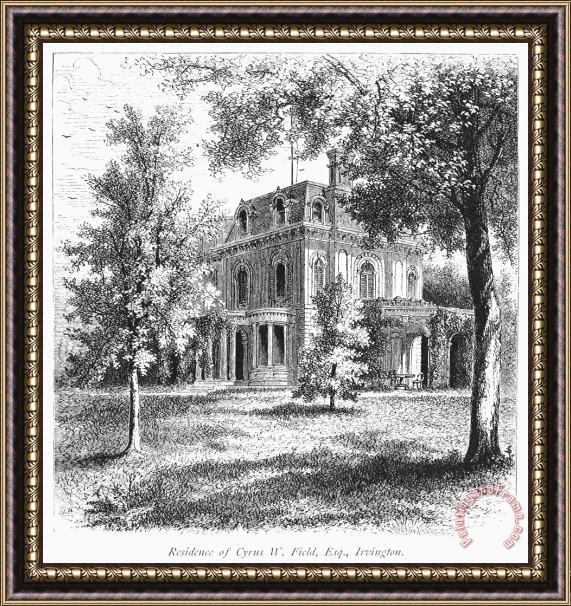 Others New York State: House Framed Painting