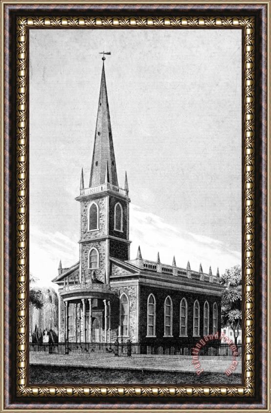 Others New York: Trinity Church Framed Print