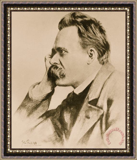 Others Nietzsche Framed Painting