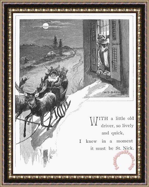 Others Night Before Christmas Framed Print