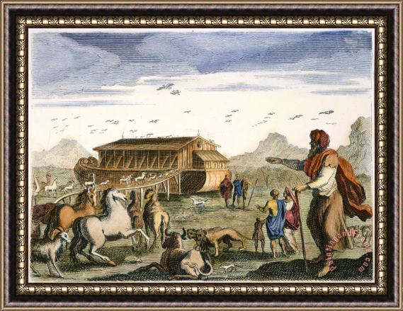 Others Noahs Ark Framed Painting