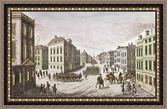 Others Occupied New York, 1776 Framed Painting