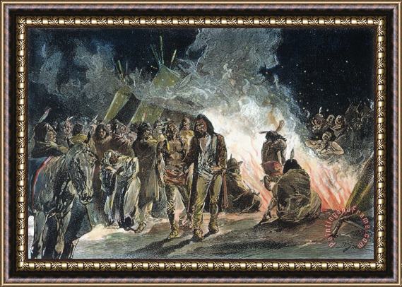 Others Ogallala Sioux Ghost Dance Framed Print