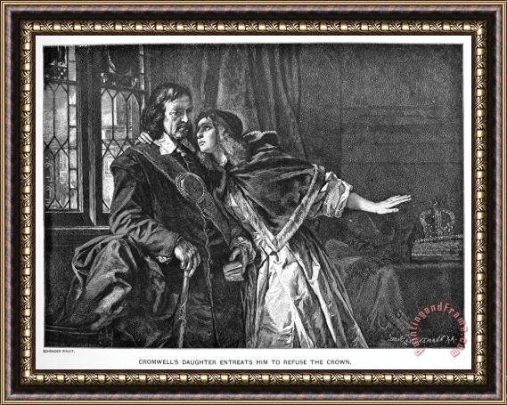 Others Oliver Cromwell (1599-1658) Framed Print