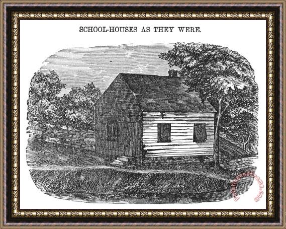Others One-room Schoolhouse Framed Print