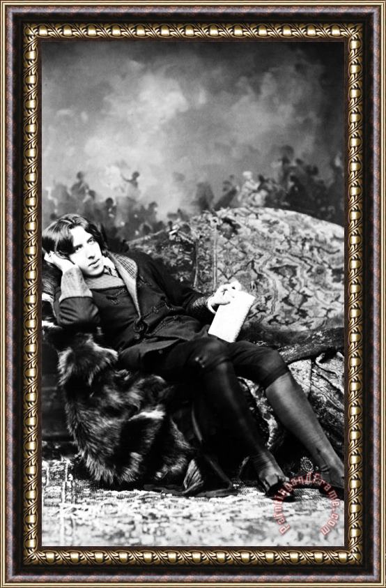 Others Oscar Wilde (1854-1900) Framed Print