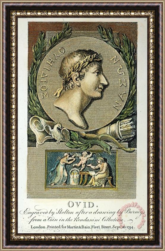 Others Ovid (43 B.c.-?17 A.d.) Framed Painting
