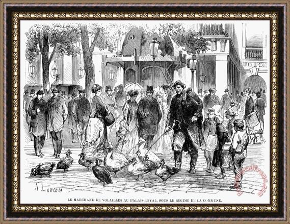 Others Paris Commune, 1871 Framed Print