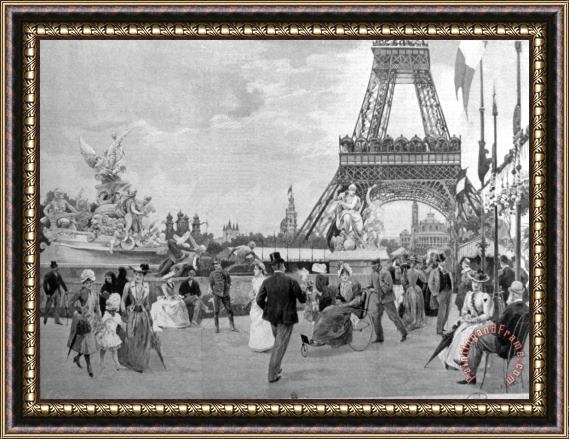 Others Paris: Eiffel Tower, 1889 Framed Print