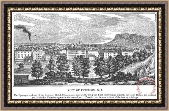 Others Paterson, New Jersey, 1844 Framed Print