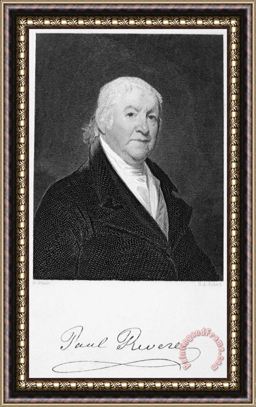 Others Paul Revere (1735-1818) Framed Painting