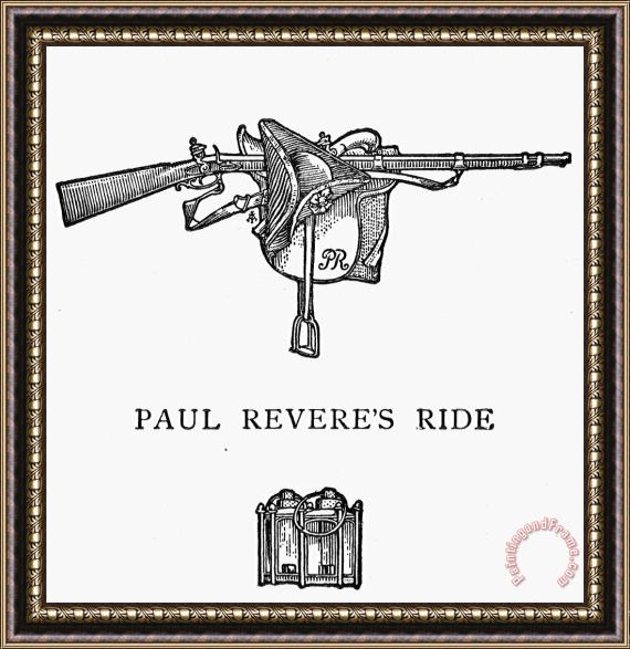 Others Paul Reveres Ride Framed Print