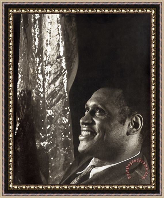 Others Paul Robeson (1898-1976) Framed Painting