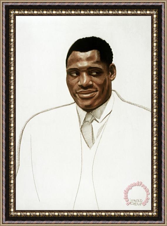 Others Paul Robeson (1898-1976) Framed Print