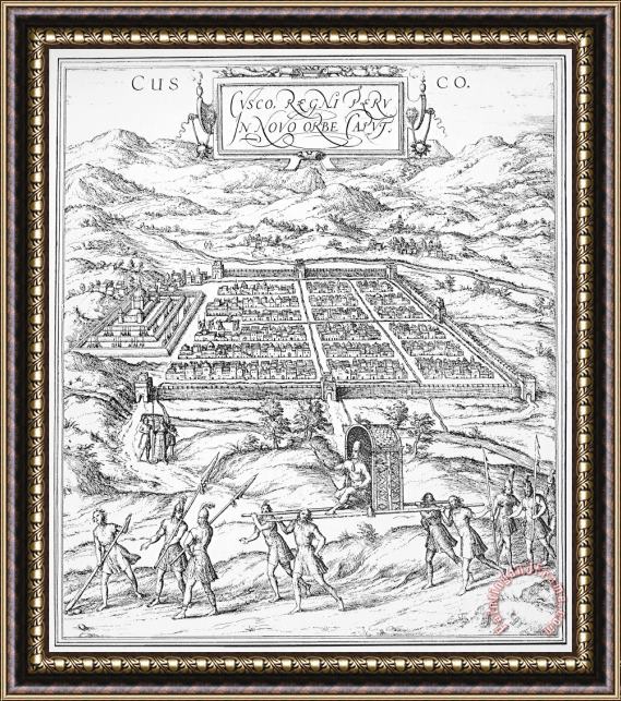 Others Peru: Cuzco, 1572 Framed Print