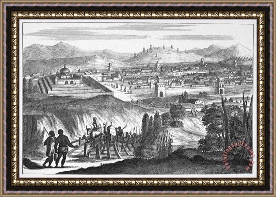 Others Peru: Cuzco, 1673 Framed Painting