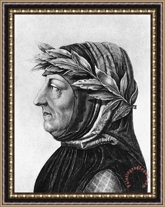 Others Petrarch (1304-1374) Framed Print