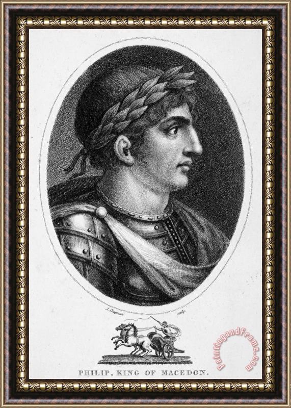 Others Philip II (382-336 B.c.) Framed Print
