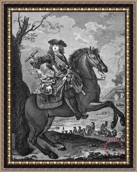 Others Philippe II (1674-1723) Framed Painting