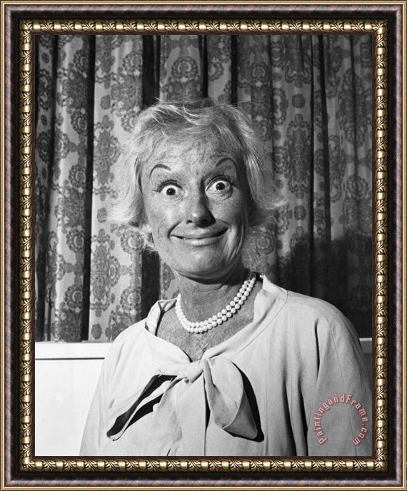 Others Phyllis Diller (1917- ) Framed Painting