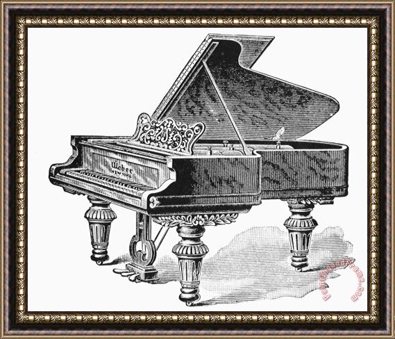 Others Piano Framed Print
