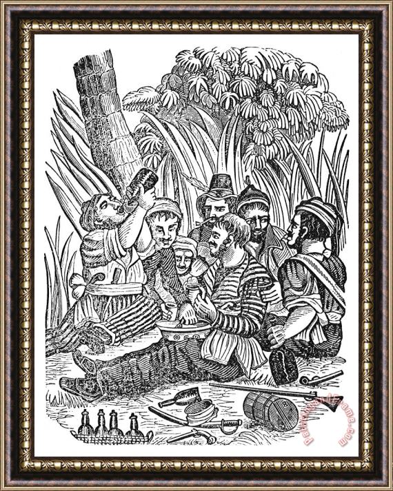 Others Pirate Crew Framed Print