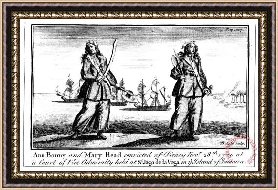Others Pirates, 1724 Framed Print