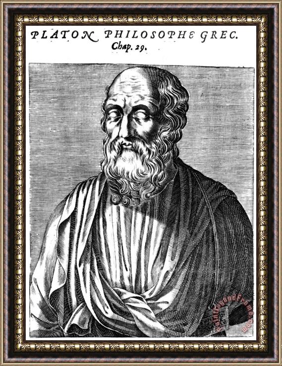 Others Plato (427?-347 B.c.) Framed Print