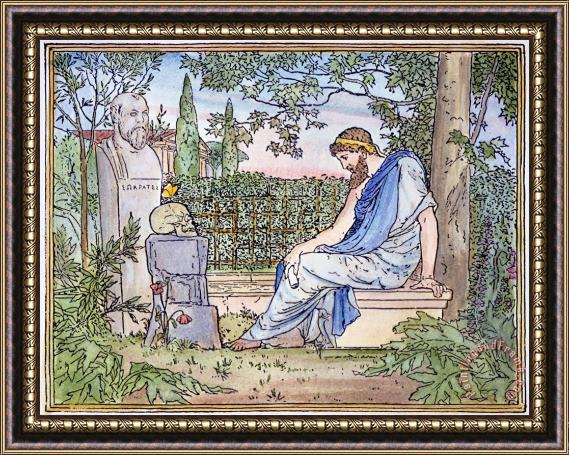 Others Plato (427 -347 B.c.) Framed Painting