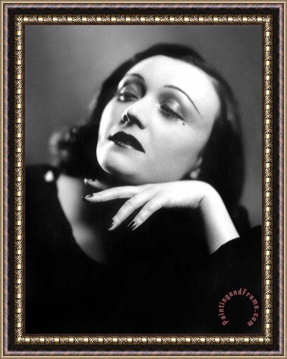 Others Pola Negri (1897-1987) Framed Painting