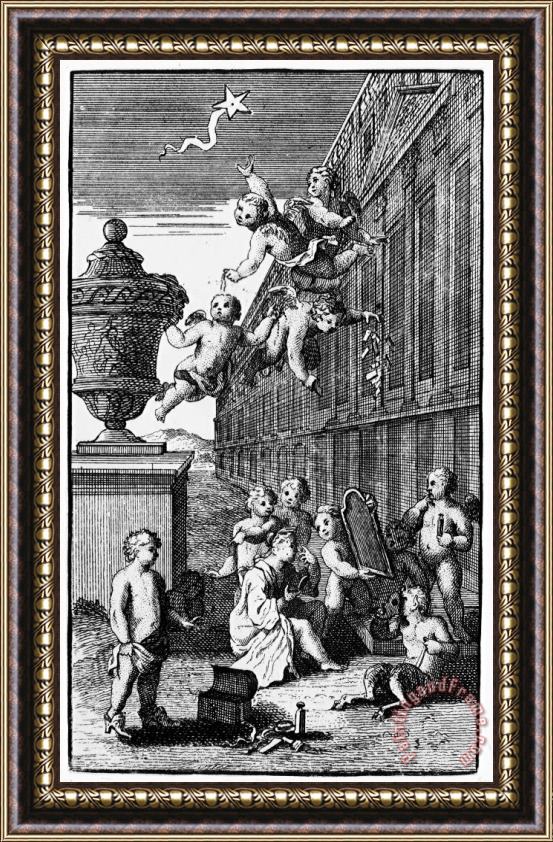 Others Pope: Rape Of The Lock Framed Painting