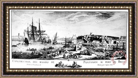 Others Port Of Brest, 1780 Framed Print