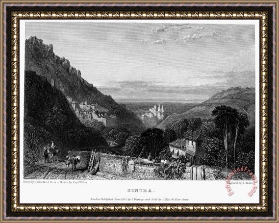 Others Portugal: Cintra, 1832 Framed Painting