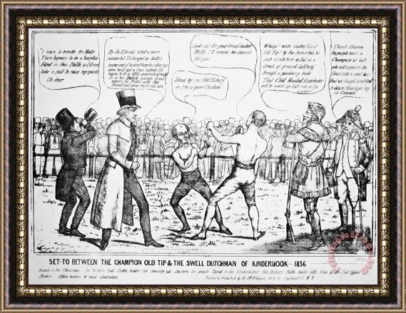 Others Presidential Campaign, 1836 Framed Print