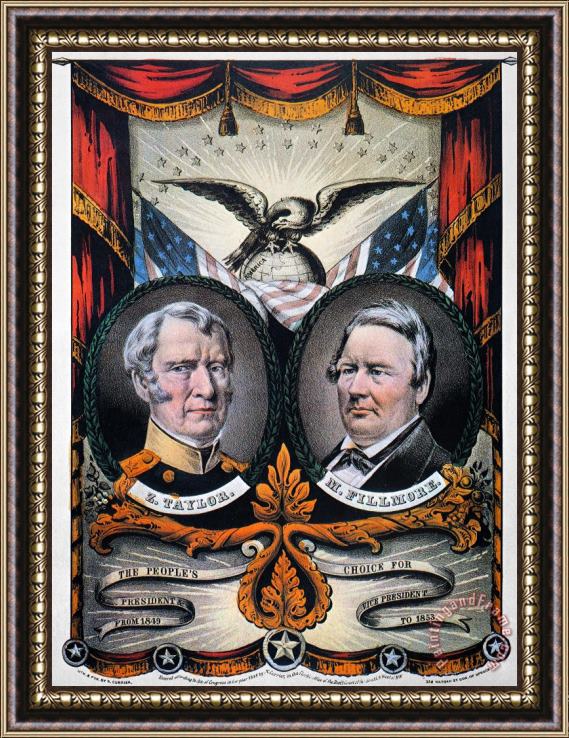 Others Presidential Campaign, 1848 Framed Painting