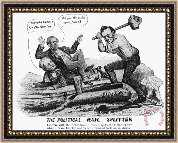 Others Presidential Campaign 1860 Framed Print