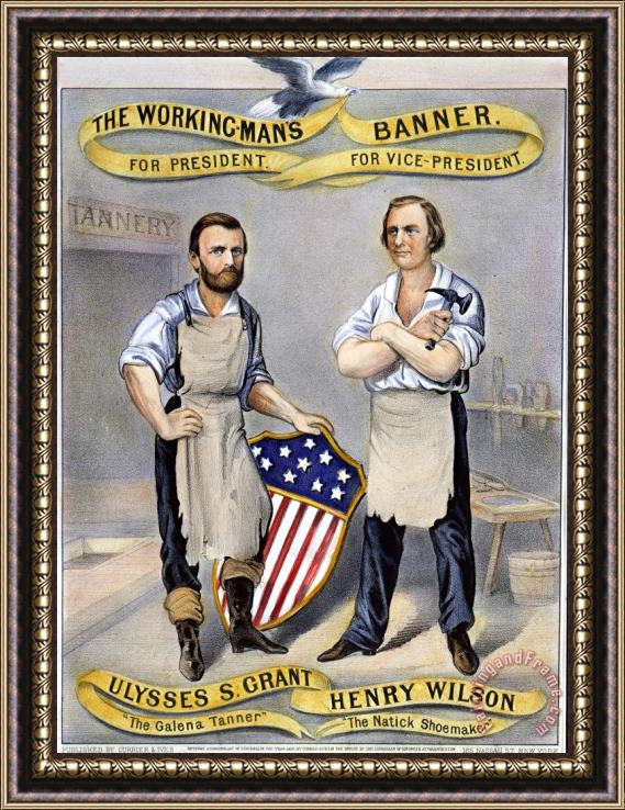 Others Presidential Campaign, 1872 Framed Painting