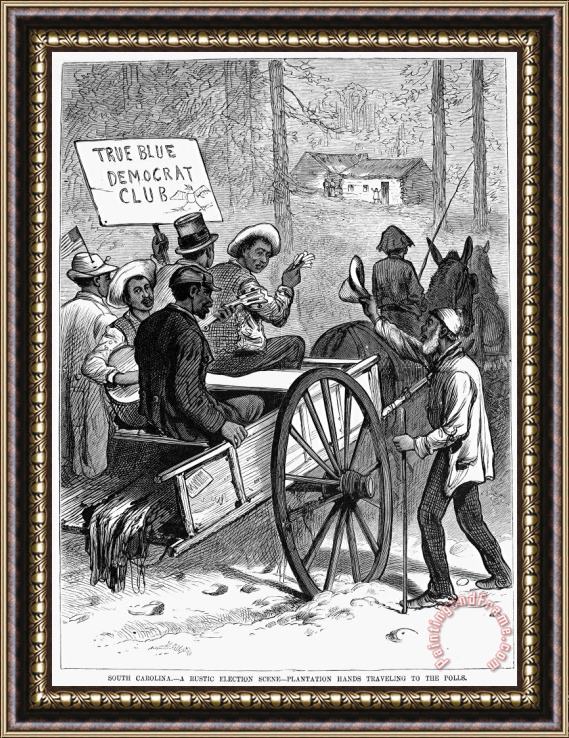 Others Presidential Campaign, 1876 Framed Painting