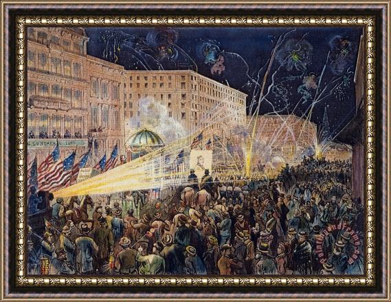 Others Presidential Campaign: 1876 Framed Painting