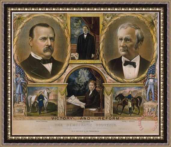 Others Presidential Campaign, 1884 Framed Painting