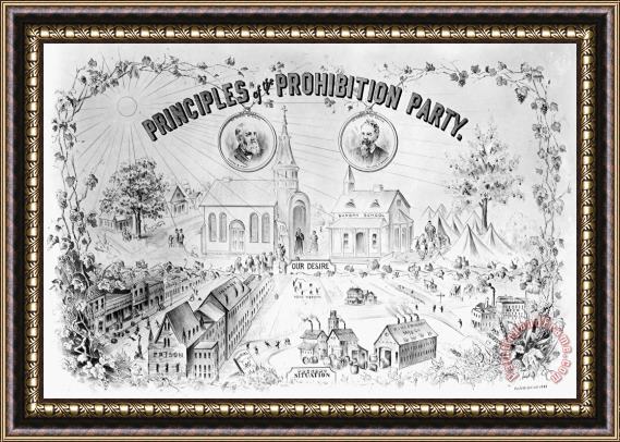 Others Presidential Campaign, 1888 Framed Print