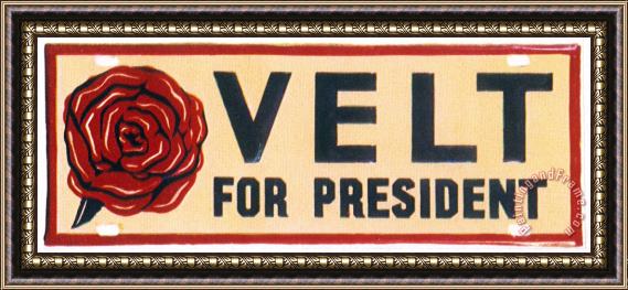 Others Presidential Campaign, 1932 Framed Print