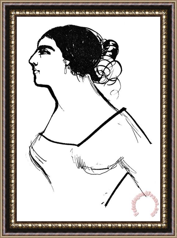 Others PRINCESS di BELGIOIOSO Framed Print